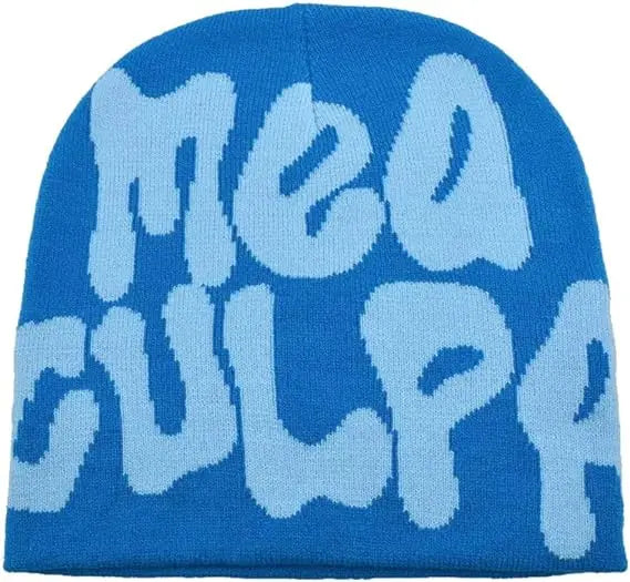 Unisex Y2k Beanie Hat MEA Graphic Winter Hat