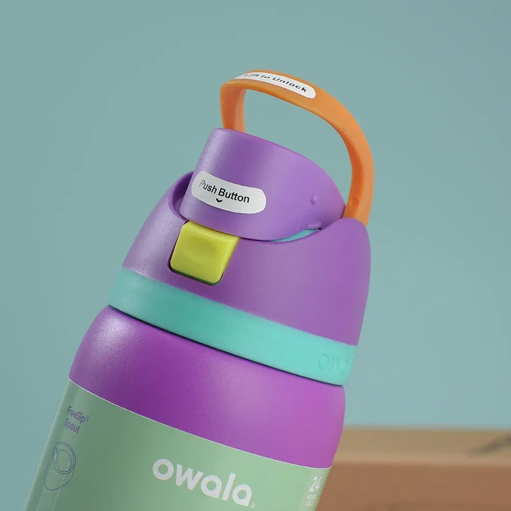 Owala Insulated Stainless Steel Water Bottle with Straw