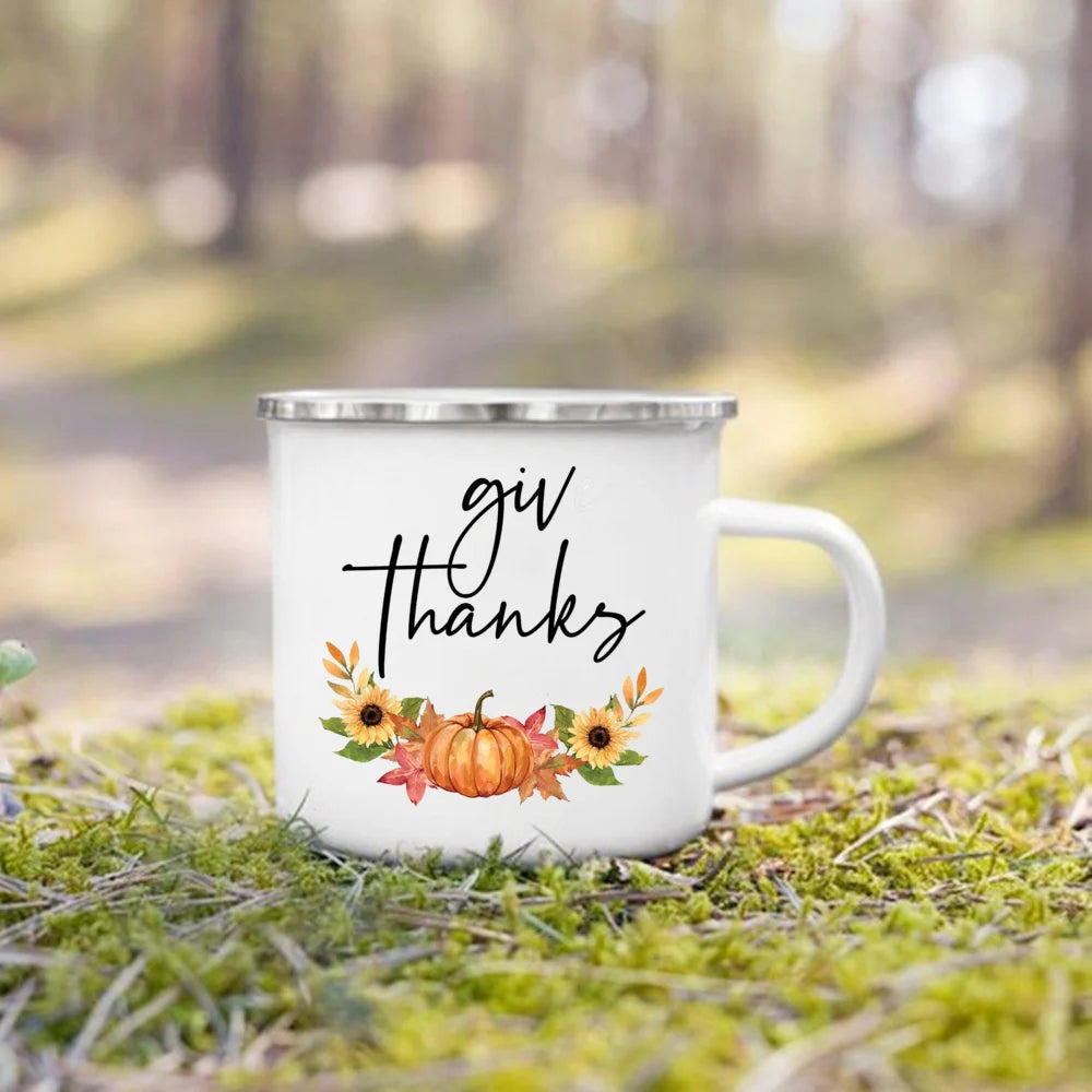 Thanksgiving Fall Mugs