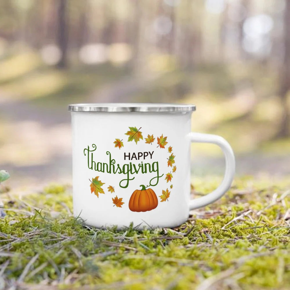 Thanksgiving Fall Mugs