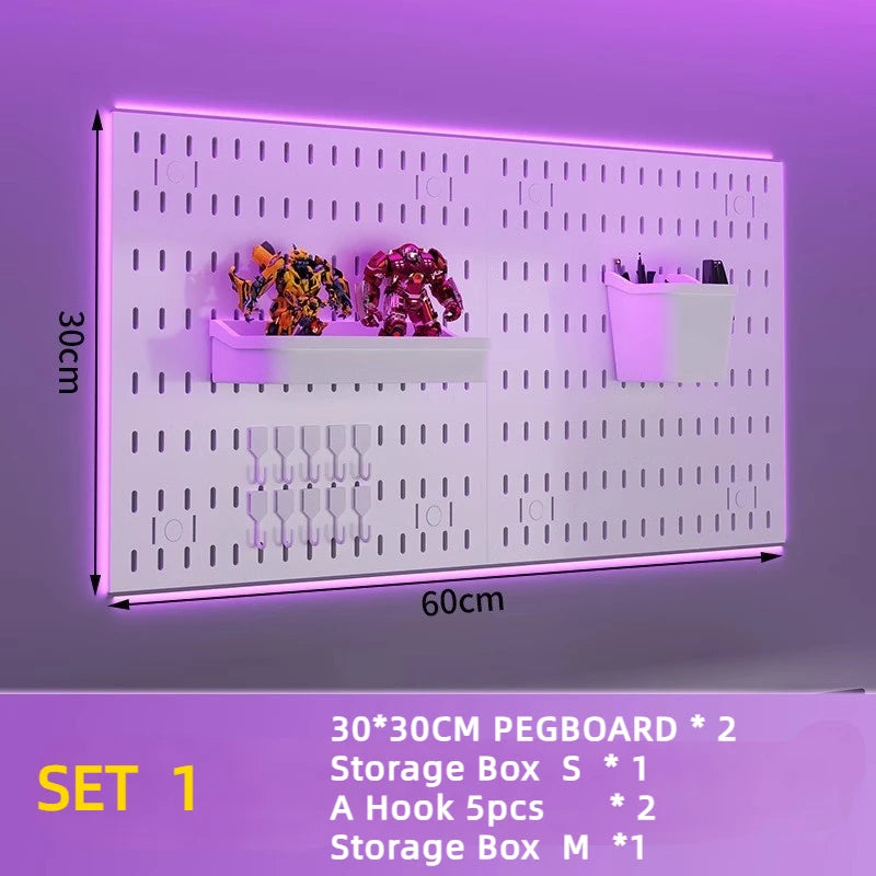 Peg  board Office Pegboard Rack