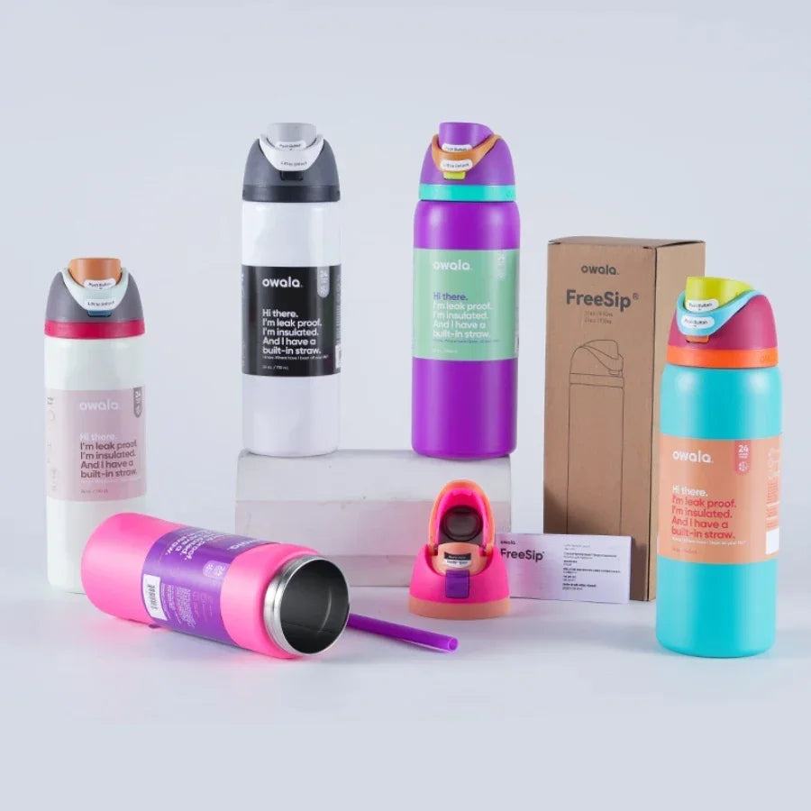 Owala Insulated Stainless Steel Water Bottle with Straw