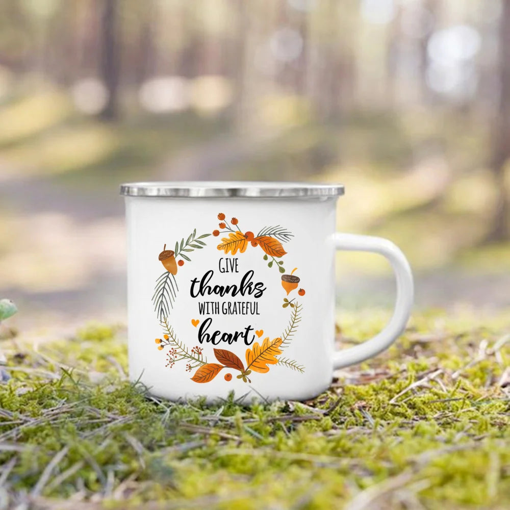 Thanksgiving Fall Mugs