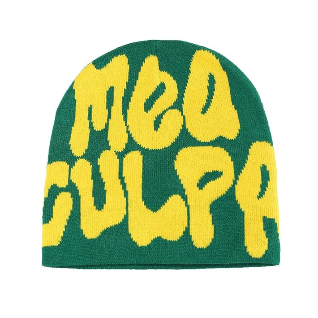 Unisex Y2k Beanie Hat MEA Graphic Winter Hat